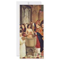 Clovis' Baptism By Meister Des Heiligen Ägidius (B Customized Rack Card