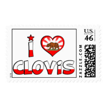 Clovis, CA Stamp