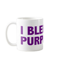 Clovis Wildcats "I Bleed Purple" Mug