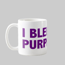 Clovis Wildcats "I Bleed Purple" Mug