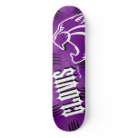 Clovis Wildcats Skateboard