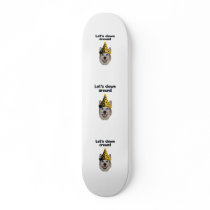 Clown Around Dog Skate Decks