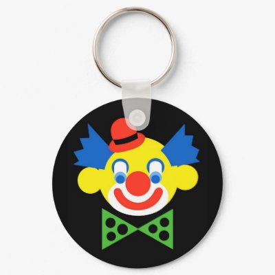 Clown - Art Gallery Selection Key Chain by lonvig