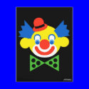 Clown - Art Gallery Selection postcards