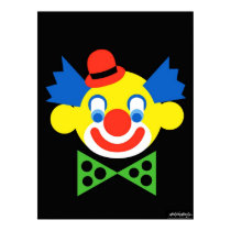 Clown - Art Gallery Selection posters by lonvig Clown - Art Gallery Selection posters