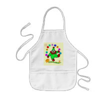 Clown Art Kids Apron by kidsworld Clown Art Kids Apron