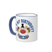 Clown Birthday Coffee Mugs