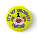 Clown Birthday Pins