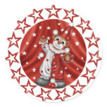 Clown Birthday Sticker