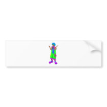 clown bumper stickers
