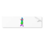 clown bumper stickers