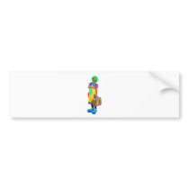 clown bumper stickers