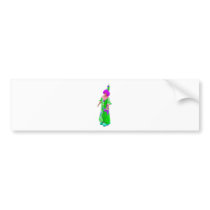 clown bumper sticker