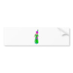 clown bumper sticker