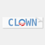 Clown Bumper Sticker