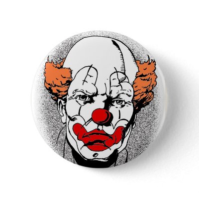 Clown Pins by scheileke