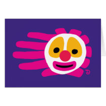 Clown card