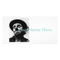 Clown Card Photo Greeting Card
