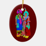 clown christmas ornament