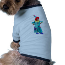 clown dog t shirt