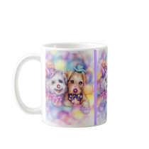 clown dogs, clown dogs, clown dogs mugs