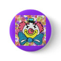 Clown Face Button by beesplace Clown Face Button