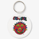 Clown Face Keychain by clownfacearts Clown Face Keychain