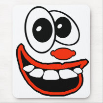 Clown Face mousepads