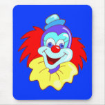 clown face pad mousepad