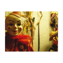 Clown Face Postcards