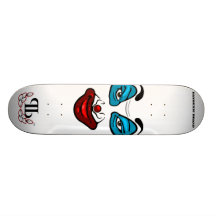 Clown Face Skate Boards