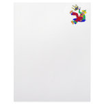 Clown fell off stool personalized letterhead