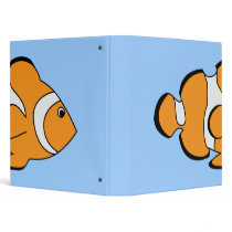Clown Fish Binder by waltersroom Clown Fish Binder