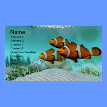 Clown Fish business cards