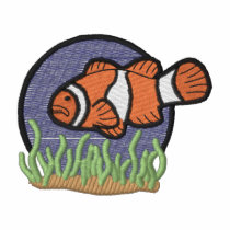 Clown Fish embroidered shirts by ZazzleEmbroidery Clown Fish embroidered shirts