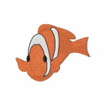 Clown Fish embroidered shirts by ZazzleEmbroidery Clown Fish embroidered shirts