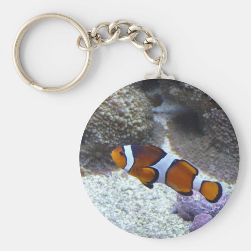 clown fish key chain