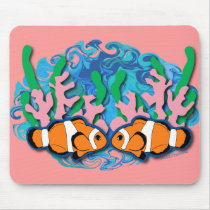 Clown Fish mousepads by totallypainted Clown Fish mousepads