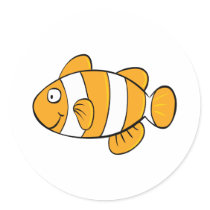 Clown Fish Sticker