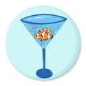 Clown Fishtini magnets