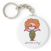 Clown - Give me a hug! Keychain