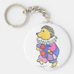 Clown Hedgie keychain