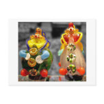 Clown in Bohemian Glass Postcards