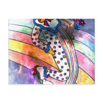 CLOWN IN LOVE.jpg Post Cards
