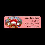Clown Kilroy Address Label