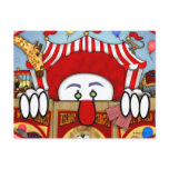 Clown Kilroy Postcard