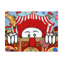 Clown Kilroy Postcard