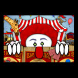 Clown Kilroy Poster- Small posters