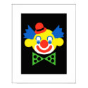 Clown - passepartout posters by lonvig Clown - passepartout posters