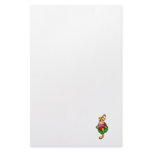 Clown Playing Acordian Custom Stationery
